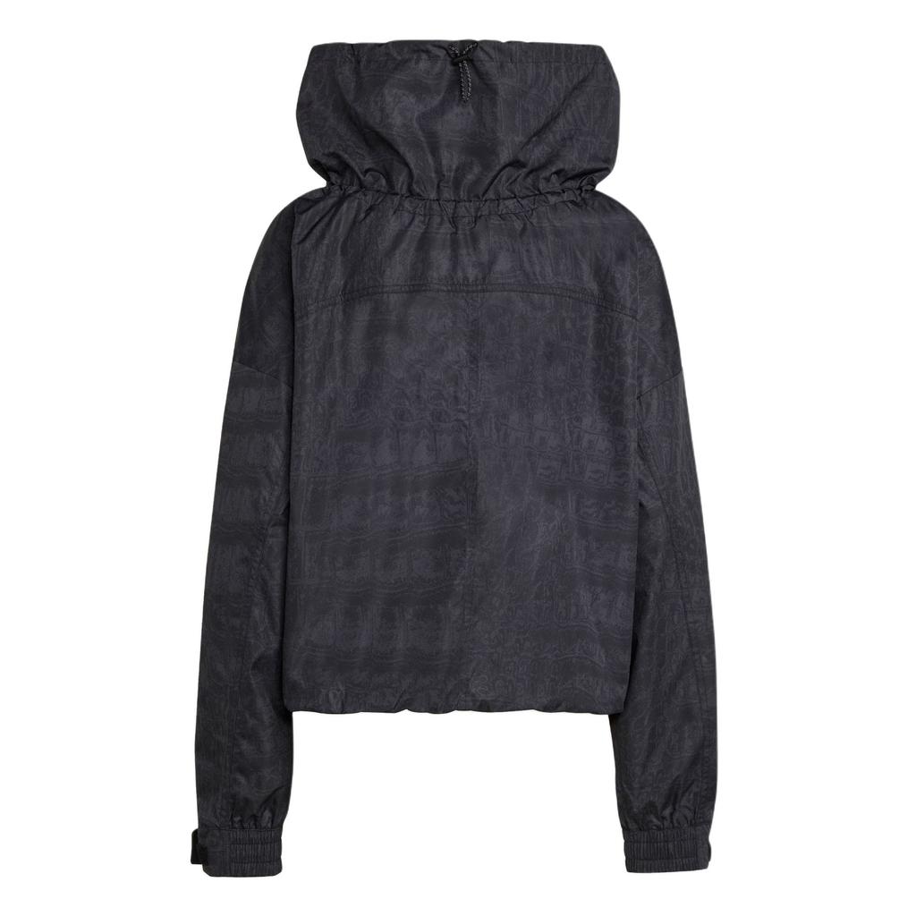 adidas Спортивная куртка Stella McCartney с принтом, свободная, удобная, на молнии, с длинным рукавом, женская куртка JV7035