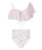 Купальник Бикини легкий и удобный с оборками на косточках розовый [Sanai Paradise] комплект, носить, [Легкий в носке купальник] Бикини на одно плечо,