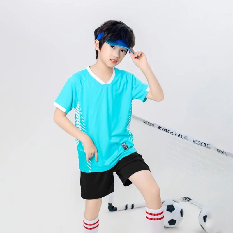 Unisex Youth Adult Sports Training Set Quick Dry Breathable Milk Silk Jersey Badminton Football Volleyball