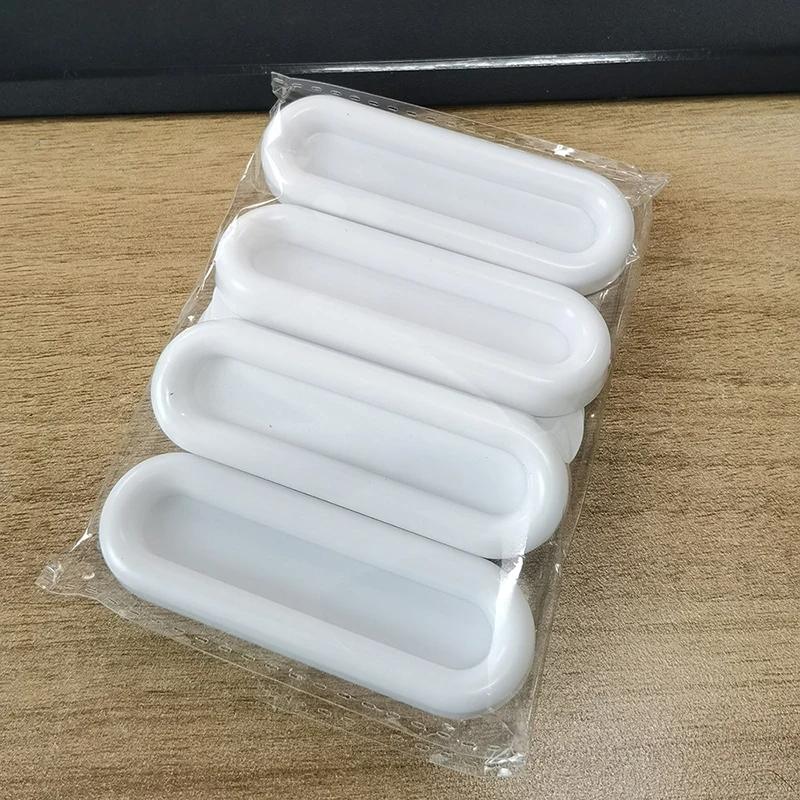 4Pcs/set Self-adhesive Door Handles for Window Cabinet Drawer Wardrobe Sliding Door Handle Glass Non-slip Grip Auxiliary Handles