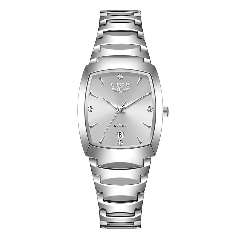 LIGE Women's Watch Business Luxury Ladies clock Fashion Simple Watch for Women Gift creative watches quartz wristwatch reloj+BOX