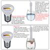 CL2 Measuring 2 In 1 Chlorine Tester For Swimming Pool SPA Water PC-102 PH Tester PH Chlorine Meter Water Quality Testing Device