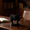 3D-печатная абстрактная скульптура лица и руки, современная минималистичная арт-фигурка, изысканная