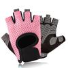 Женские спортивные перчатки для фитнеса, летние полые нескользящие дышащие мужские перчатки из ледяного шелка с половиной пальца, оборудование для тренировок, йоги