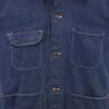 BLUE BELL 60s 70s Vintage Wrangler denim Coverall 46 Blanket-lined jacket Men's Used