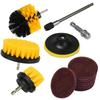 Gree Электрическая дрель Полировальная щетка Полировальный набор Губка для электрических дрелей Мойка автомобиля Легкий удар Шестигранный хвостовик Набор насадок Полировальная машина