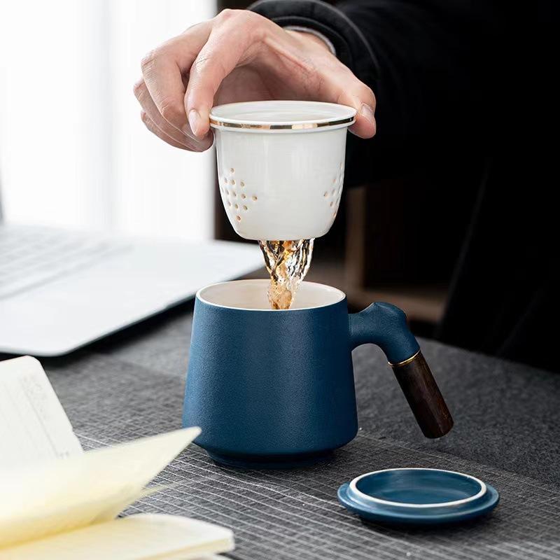 Mid-Autumn Festival Teachers' Day Annual Meeting Gift Printing Office Cup Business Gift Festival Anniversary Gift
