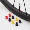 4pcs Plastic Bicycle Valve Hole Adapter Wheel Rim Reduce Casing Rim Rubber Plug Road Bicycle