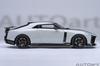 AUTOart Scale Nissan by ITALDESIGN Finished Model 77511 1/18 GT-R50 (Metallic White/Black)