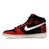 Nike Dunk High SE Tartan Plaid Men Sneakers Black University-Red Stadium-Green DV0826-001