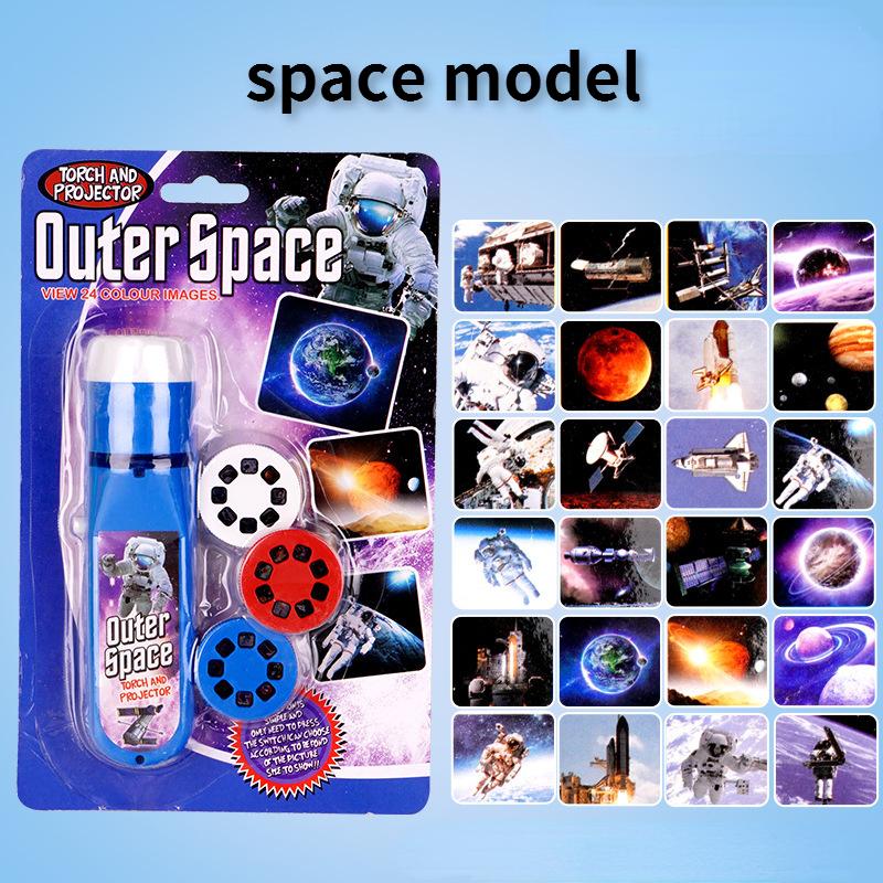 Children's Space Projector Story Machine Bedtime Story Pattern Flashlight Early Education Cognitive Toys