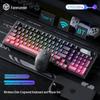 Вы Ши V102 RGB Трехрежимный Беспроводной Набор Клавиатуры и Мыши с Экраном