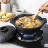 Кастрюля-запеканка с крышкой, горшок для тушения, с антипригарным покрытием, корейский бульонный котелок, кастрюля-запеканка с сотовой поверхностью, каменная миска для риса