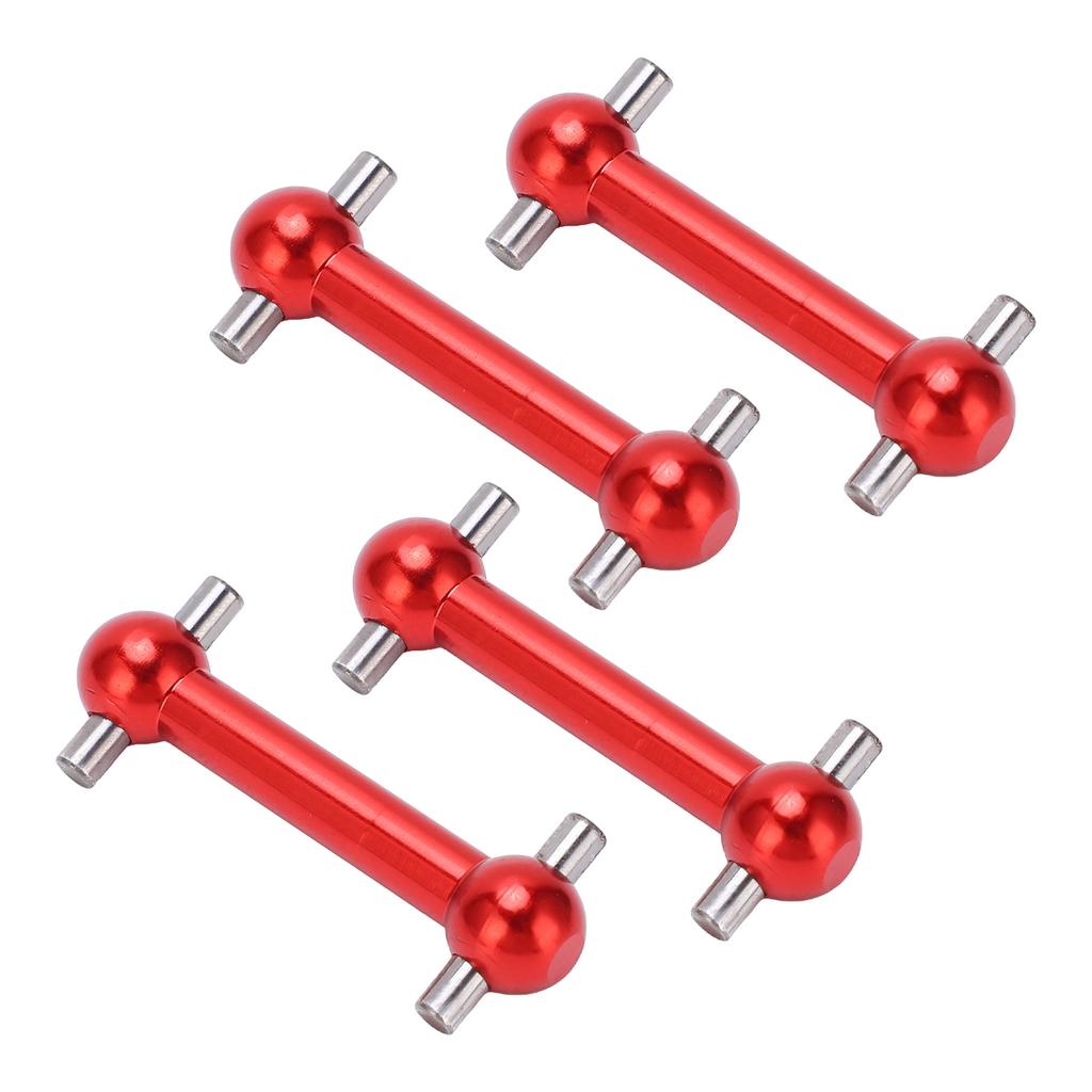 4 шт. алюминиевый сплав собачья кость приводной вал набор для Tamiya TT01 TT02 RC Car Upgrade PartsRed