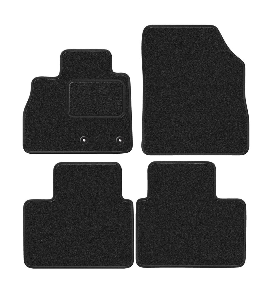 Velour Car Floor Mats For Renault Scenic Iv Minivan (2016-)