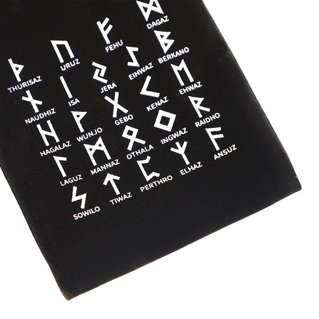 Multifunctional Storage Pouch with Drawstring Tarot Rune Bag Tarot Card Storage Bag Jewelry Bag for Tarot Enthusiasts