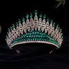Elegant Zinc Zinc Alloy Princess Crown Sparkling Bridal Headwear Women Hair Hoop  Stage Performances