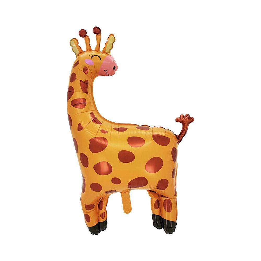 Лесные воздушные шары из алюминиевой пленки, надувные шары на тему джунглей, большие шары в виде животных, детские