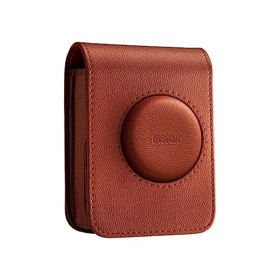 Чехол для моментальной камеры FUJIFILM для instax mini Evo, Коричневый, 520408