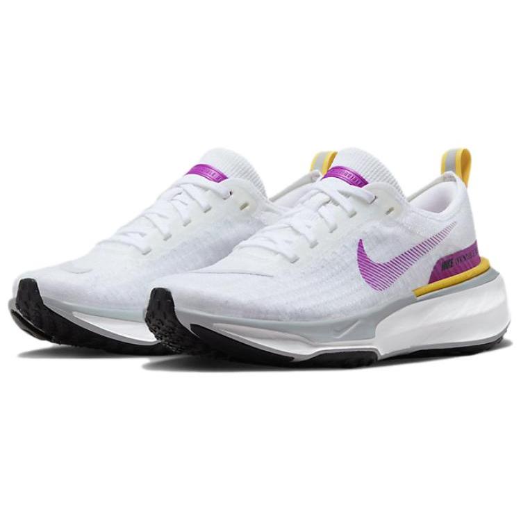 Nike ZoomX Invincible Run 3 Белый Ярко-фиолетовый Женские DR2660-101