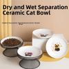 Non-Slip Elevated Pet Bowl No Spill Cat Feeding Station Pet Feeder  Multi Pet Household