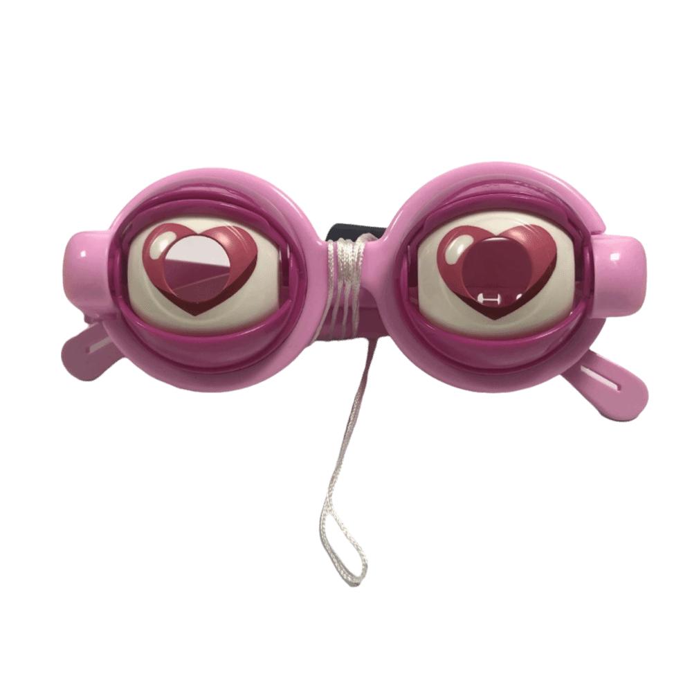 Plastic Material Funny Glasses Pull String Crazy Eyes Props New Strange Prank Glasses Kids Gifts