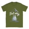 Trendy Nihilist Penguin ButWhy Mountain LonelyPenguin Cotton T Shirt For Couple Summer  Vintage T Shirts Breathable Tees