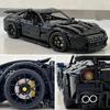 Moc Технический F12 Супер Автомобиль Черный Гоночный Автомобиль Модель RSR Кирпичи Строительные Блоки Игрушки Для Мальчиков 3097 шт. Подарки Для Детей