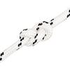 152783 vidaXL Braided Boat Rope White 16 Mmx25 M Polyester