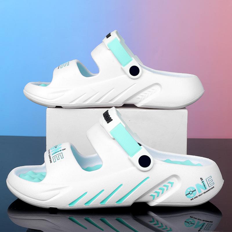 Summer New Men's Massage Slippers Outdoor Sandals Beach Comfortable Soft Slides Indoor Casual Shoes Men Sandals Big Size 47 48