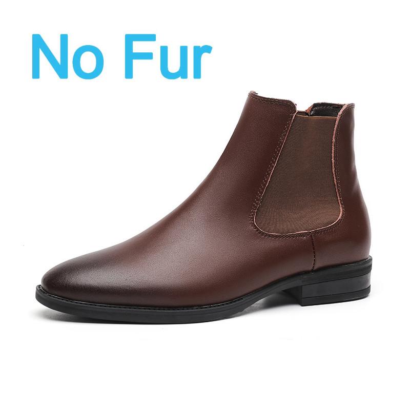 Мужские кожаные ботинки ручной работы, высококачественные повседневные ботинки для мужчин, ботинки челси, зимние новые высокие формальные мужские ботинки, деловая обувь