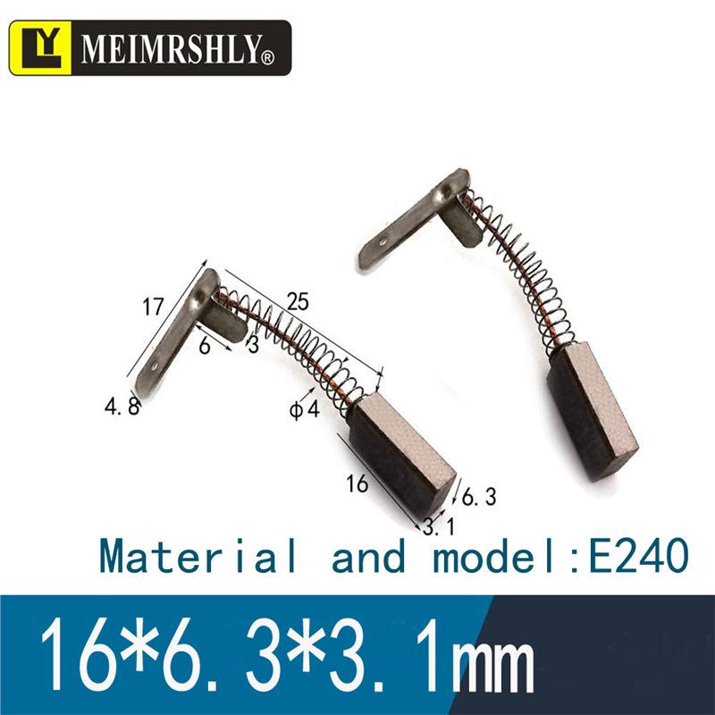 051# High-Quality Electric Drill & Grinder Carbon Brushes - 5x8x13mm Power Tool Accessories