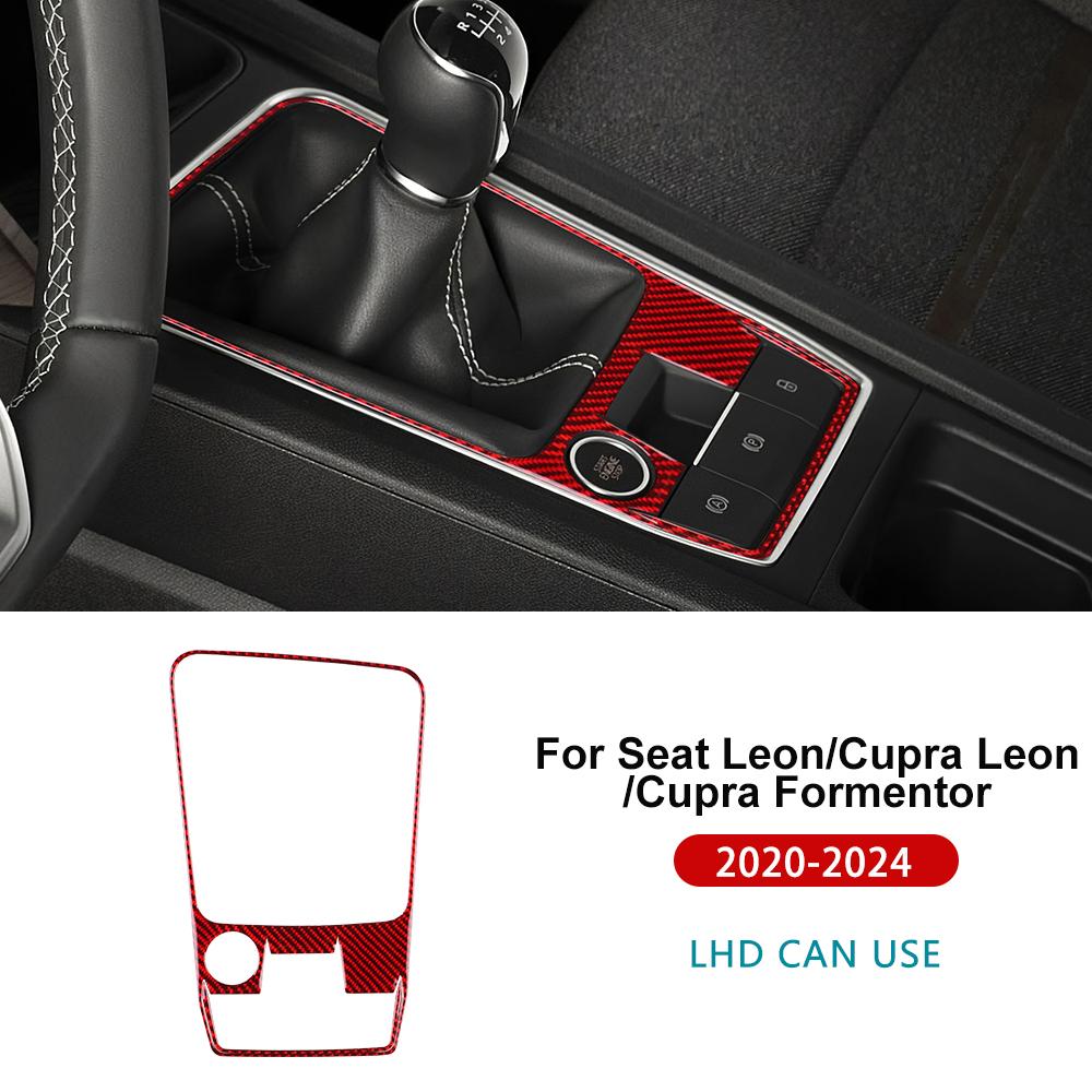 Мягкая наклейка из углеродного волокна для Seat Leon MK4 Cupra Leon Cupra Formentor 2020-2025 2025 2025 Автомобиль с механической коробкой передач