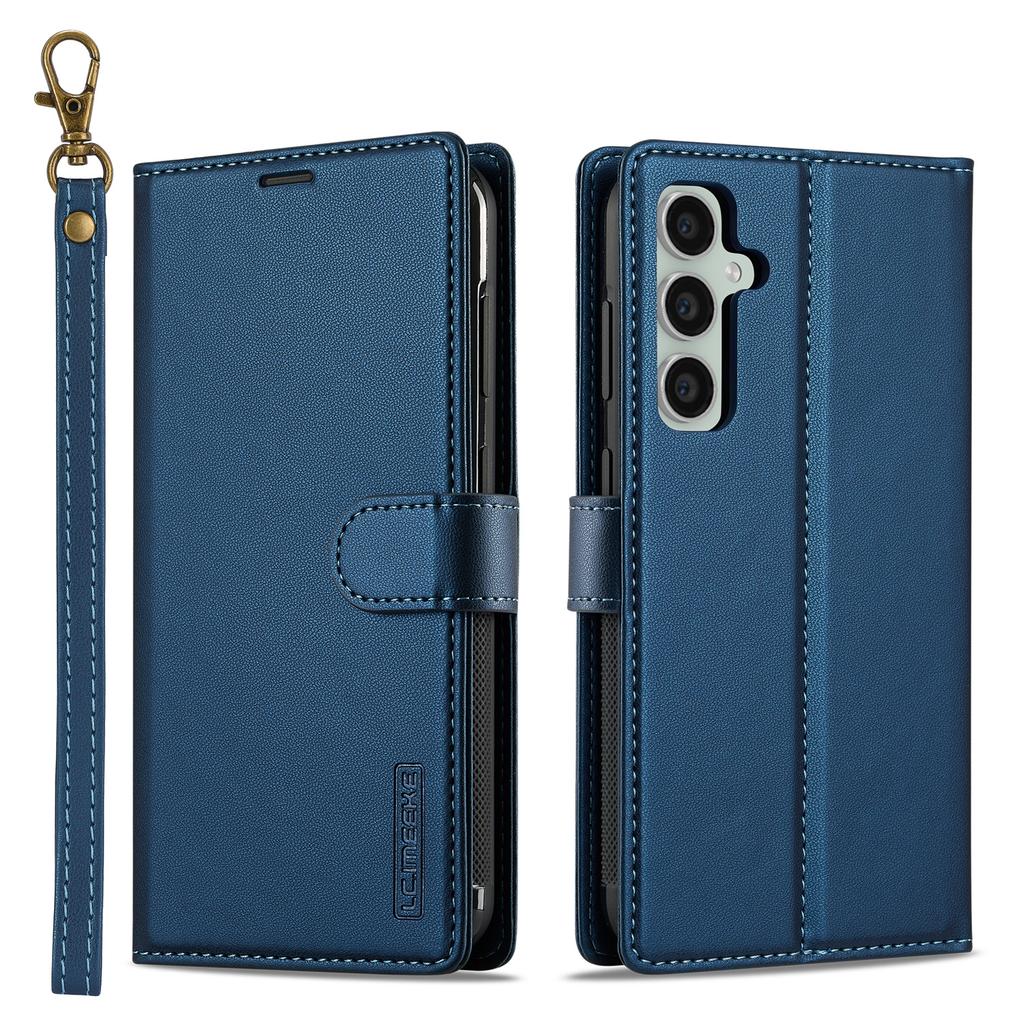 LC.IMEEKE L2 Series for Samsung Galaxy A17 5G Case PU Leather Wallet Detachable Magnetic Phone Cover
