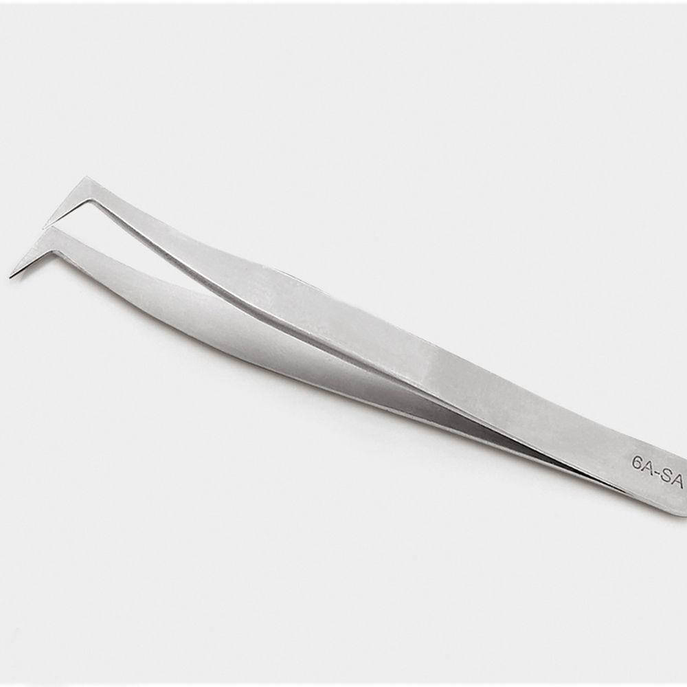 New Fashion Professional Beauty 3D 6D Volume Curved Stainless Steel False Eyelash Tweezer