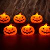 ABS Pumpkin Lamp Horror Props Candle Lamp New Ghost Festival Decoration  Party Supplies