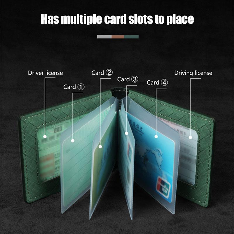 bpcjz5 Car Drive Certificate Cover Auto Driver's License Wallet For Volvo Xc60 Xc90 V40 V60 S60 V50 V90 S80 C40 XC40 V70 XC70 C30 C70