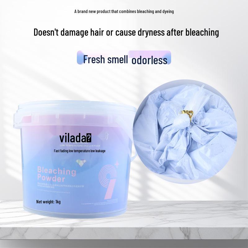 Розовый порошок-крем для осветления волос - Осветляющее средство для парикмахерских