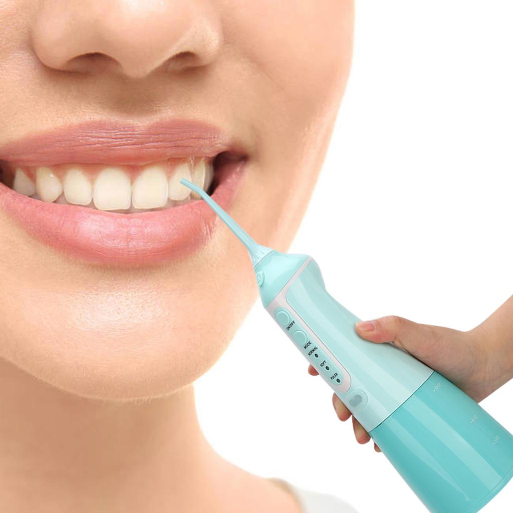 Ирригатор для полости рта, ирригатор для воды, бытовой электрический портативный аппарат для чистки зубов, зеленый