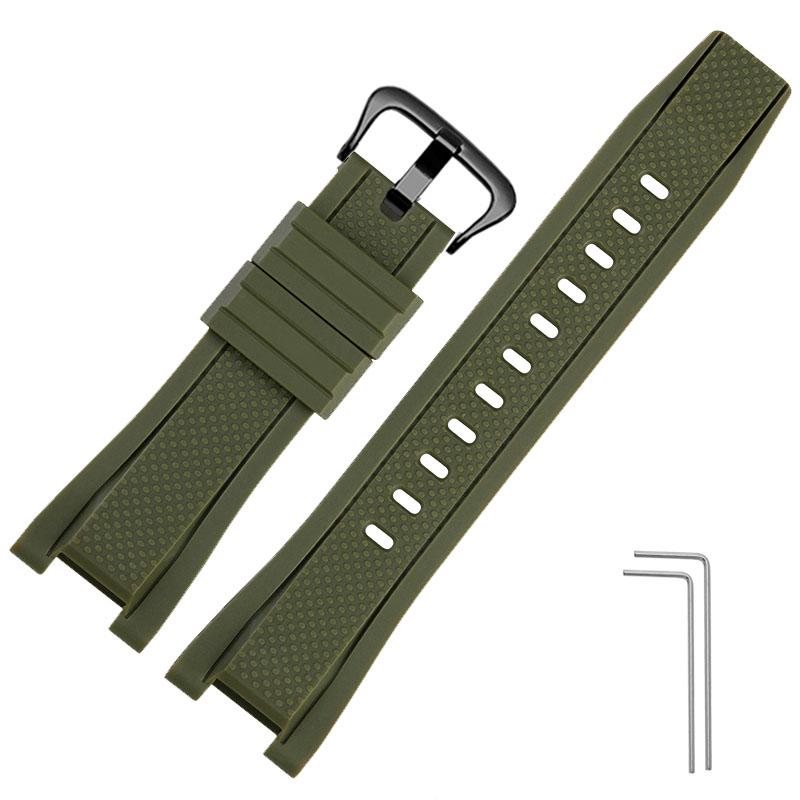 Силиконовый ремешок для часов Casio G-SHOCK серии GST GST-W300 210 400G S130 S310 S330 B100 Спортивный ремешок Браслет
