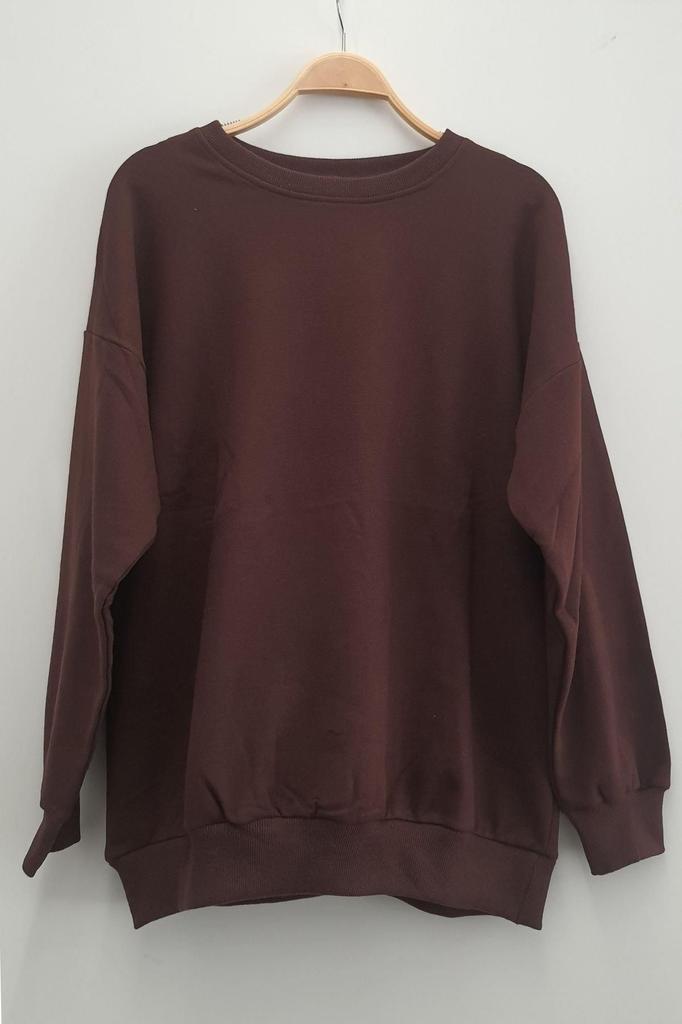 Женский стильный свитшот большого размера, базовый зеленый свитшот размера плюс