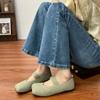 2025 Summer New Korean Version Casual Flat Shoes Women Wear Versatile Light Mouth Single Shoes Daily Comfortable Square Head Women's Shoes