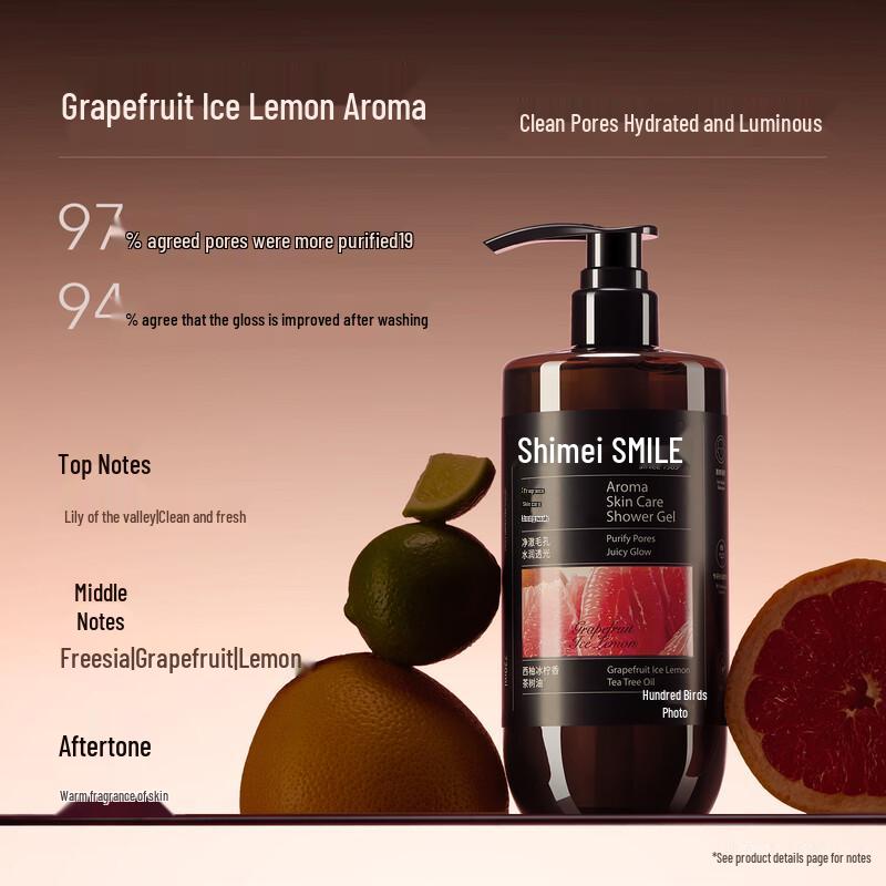 Увлажняющий гель для душа Shimei и подтягивающий лосьон для тела набор
