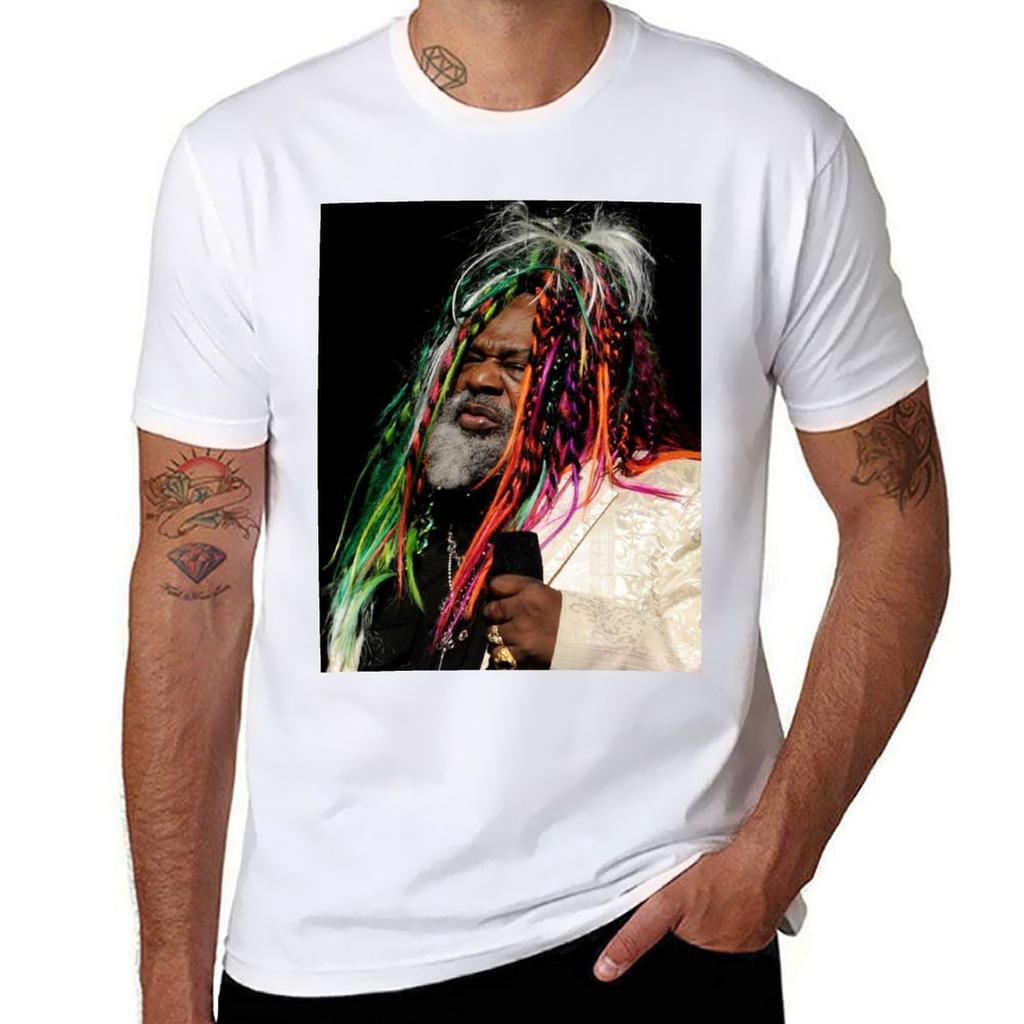 George Toon Clinton Tshirt Basic Solid Tee For Daily Use