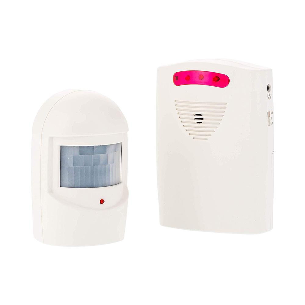 100м Беспроводная система датчика движения Сигнализация для подъездной дороги Приемник + Передатчик