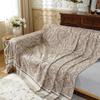 Sofa Blanket Sofa Towel Blanket Comfort Soft Cover Tassel Blanket Nonslip Sectional Couch Cover Chair Bed Cover Cushion