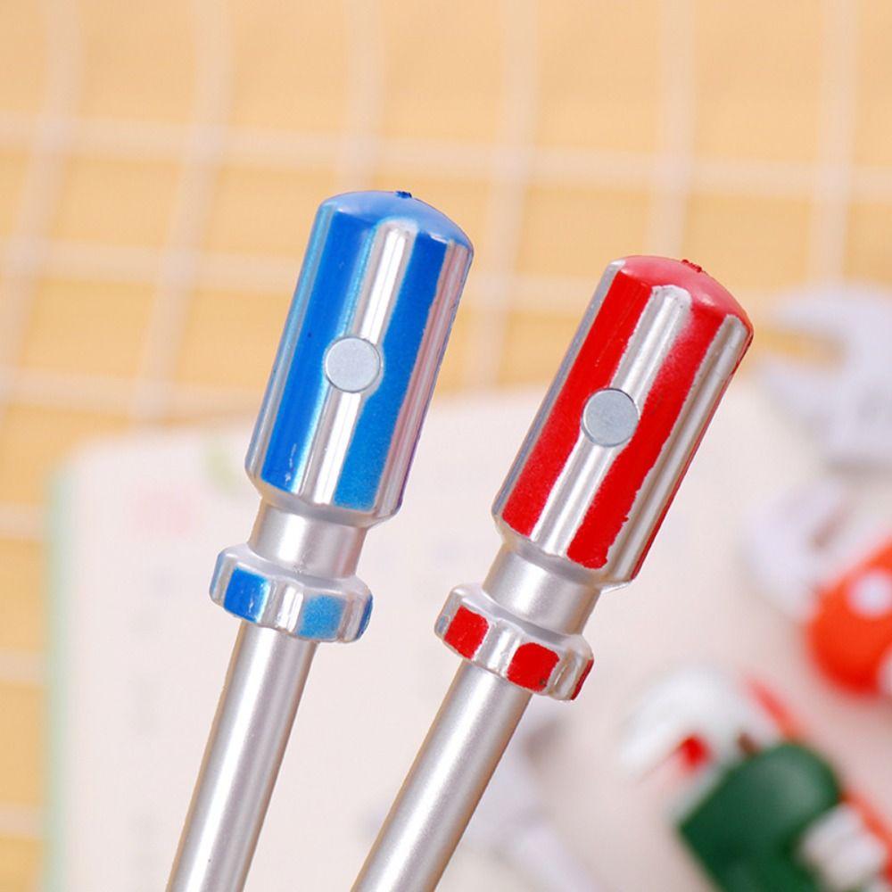 Hammers Wrenches 0.5mm Black Ink Simulation Hardware Tools Pen Gel Pen Writing Tool Ballpoint Pen