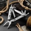 Folding Multifunctional Needle-nose Pliers & Small Knife for Outdoor Camping