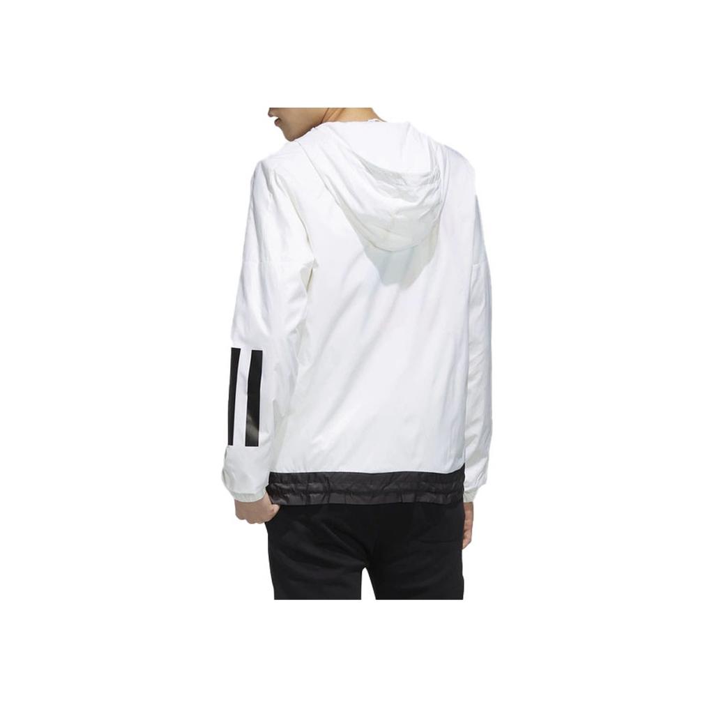 Adidas Neo Mickey Casual Sports Hooded Jacket Men Jackets White EI4535