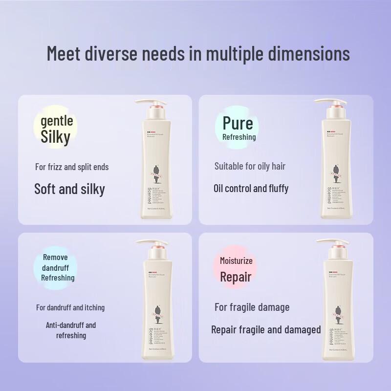 Adolph Pure Fresh Shampoo & Shower Gel Set